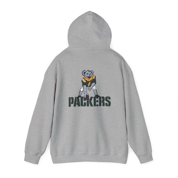 Green Bay Packers Dancing Bear Unisex Hoodie - NFL - StealieShop